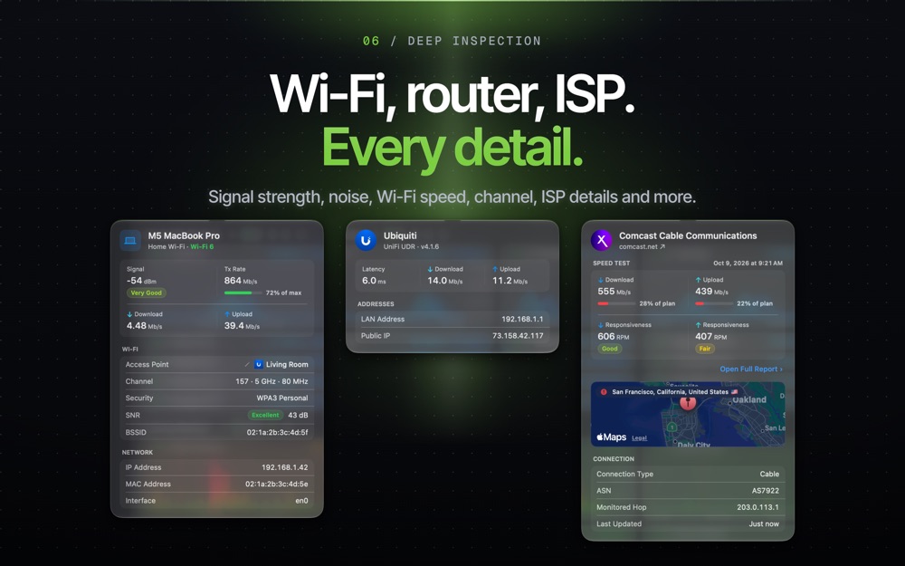 PeakHour: Internet Monitor Mac screenshot 7