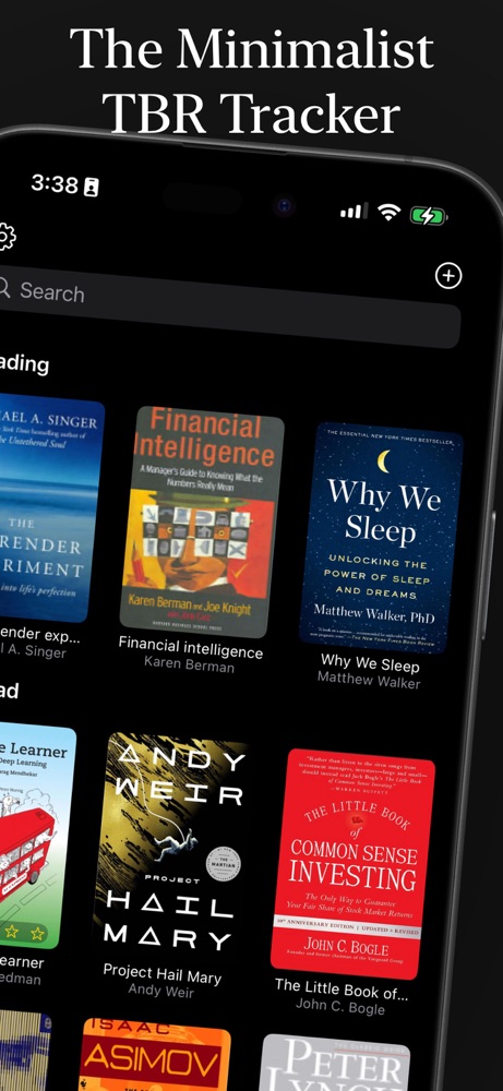 ZenShelf iPhone screenshot 1