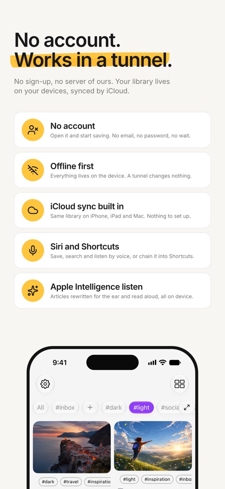 Bookmark App: DoubleMemory iPhone screenshot 7