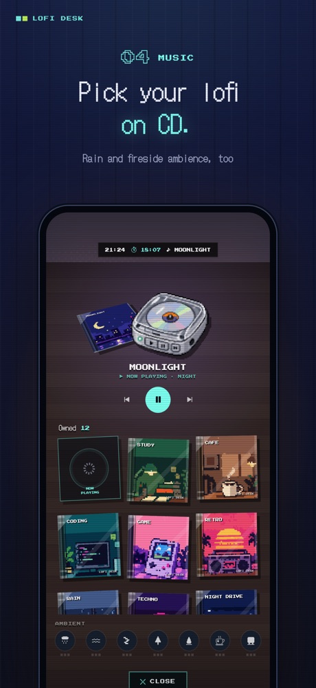 Lofi Desk iPhone screenshot 4