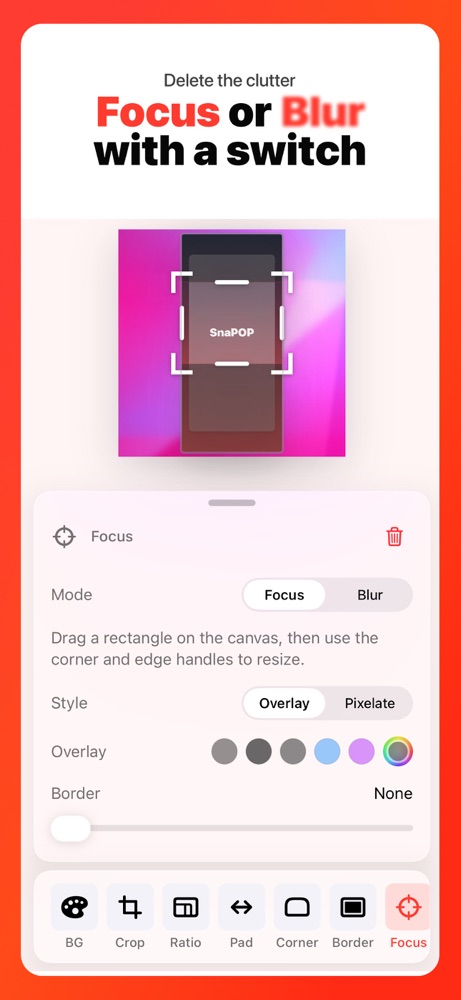 Screenshot Editor - SnaPOP iPhone screenshot 3