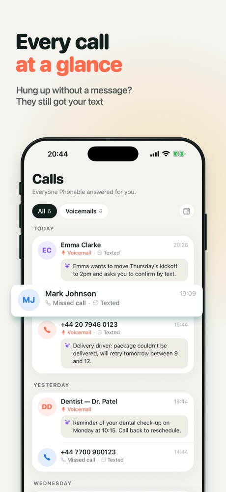Phonable iPhone screenshot 7