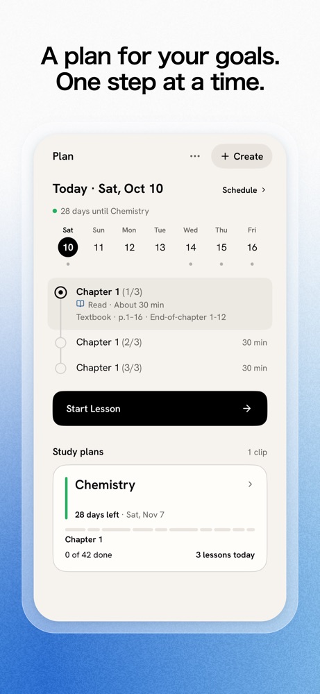 Lecta: Study Your Own Material iPhone screenshot 2