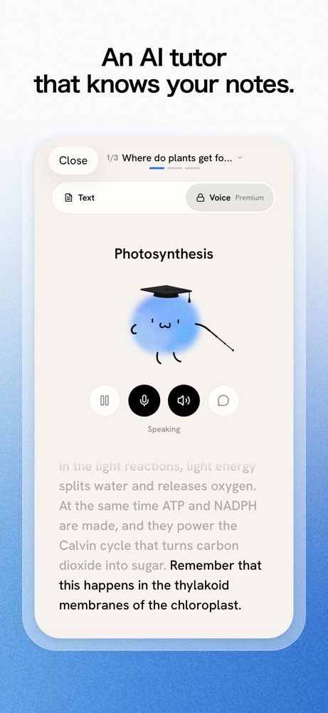 Lecta: Study Your Own Material iPhone screenshot 4