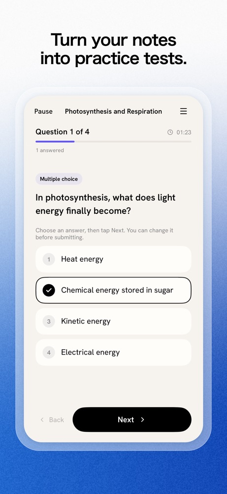 Lecta: Study Your Own Material iPhone screenshot 8