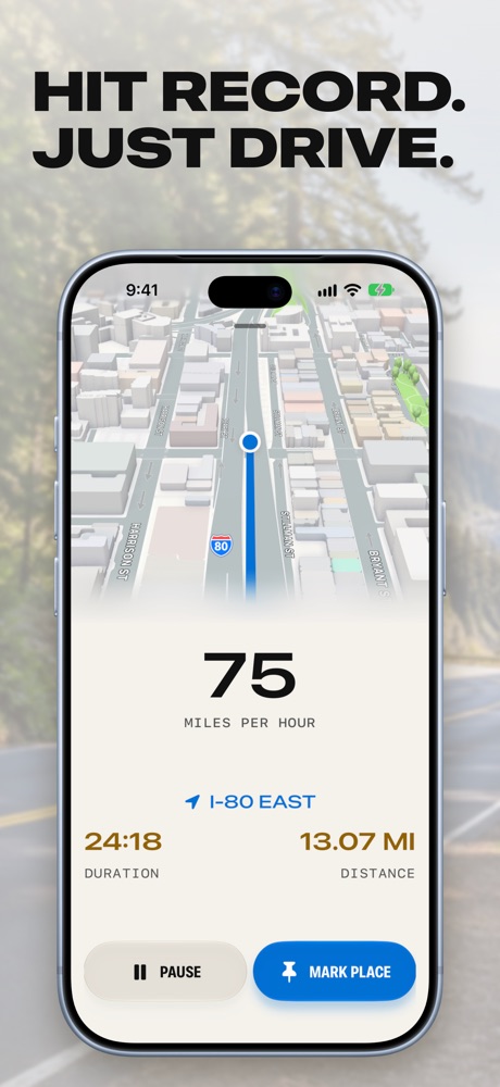 Milepost: Driving Journal iPhone screenshot 2