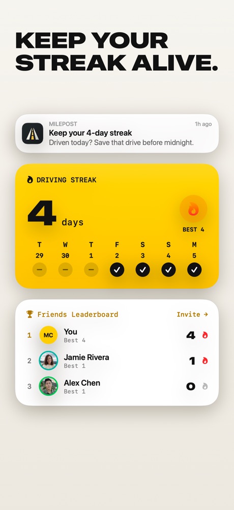 Milepost: Driving Journal iPhone screenshot 9