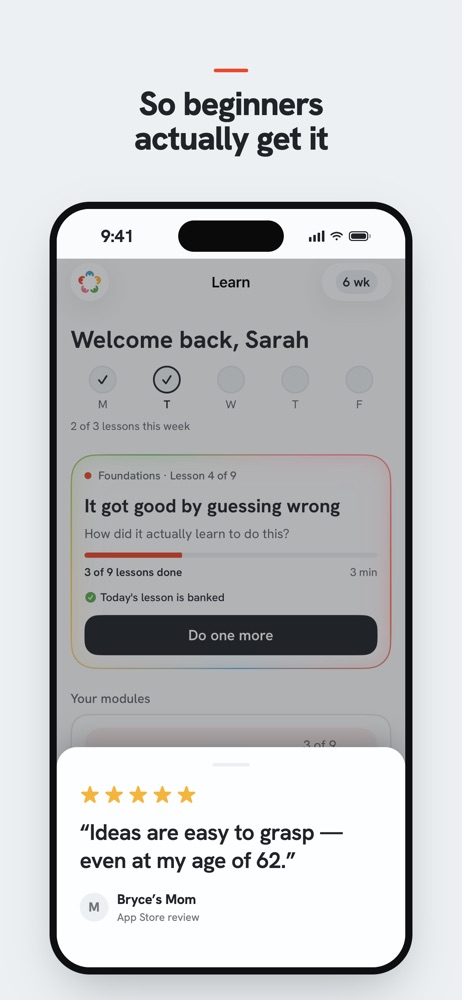 Unscary AI: Learn AI iPhone screenshot 4