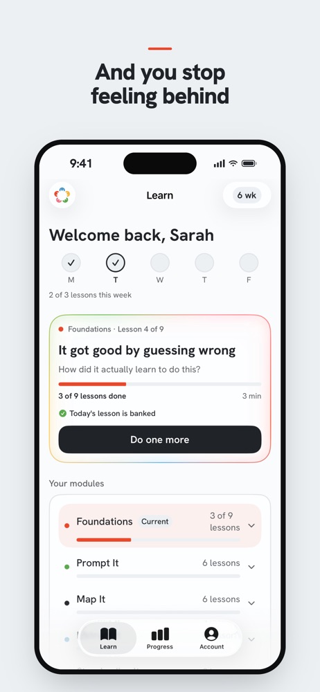 Unscary AI: Learn AI iPhone screenshot 5