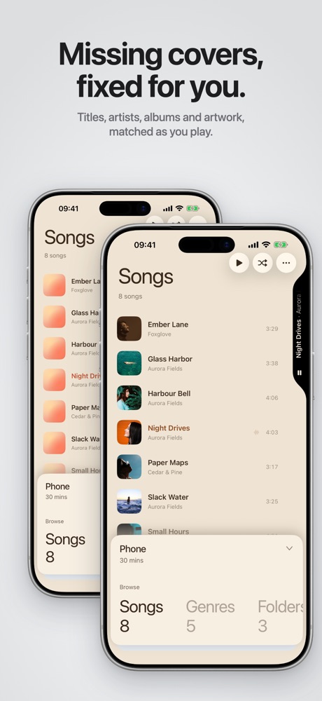 Offline Music Player - Drift iPhone screenshot 3